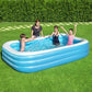 BESTWAY Pool Rectanglar Blue 305X183X56Cm - Marah Kids