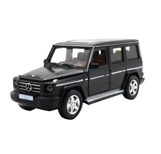 D - power MSZ – Mercedes Benz G350D - Black | Die - Cast Replica, Ultimate Collector's Item, SUV Cars | Toy Vehicles, Metal Toy Car Model - Pull Back Collection | Size - 1:32, For Kids 3+ - Marah Kids