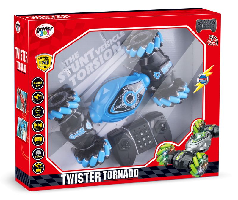 power joy rc twister tornado 2.4g with light - Marah Kids