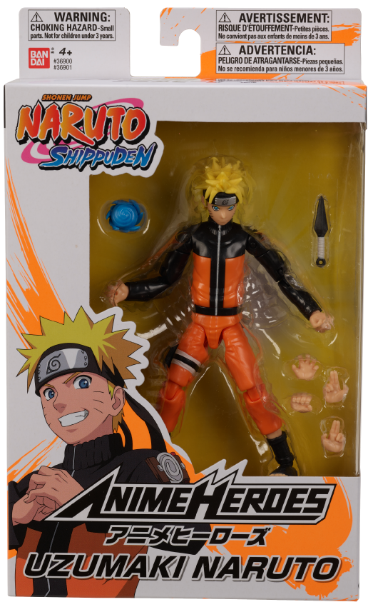Anime Heroes Naruto 5Asst 6.5"