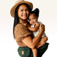 Hackerlily HipSurfer Hipseat Green + Tan - Marah Kids