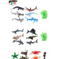 Power Joy Animal Worldz Sea World 4inches 6pieces