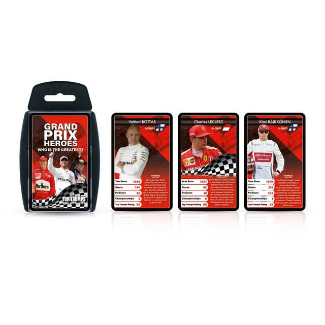 Toptrumps Grand Prix Heroes Card - Marah Kids