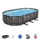 BWAGP BESTWAY POOLSET POWERSTEEL 610X366X122 - Marah Kids