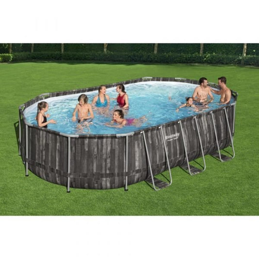 BWAGP BESTWAY POOLSET POWERSTEEL 610X366X122 - Marah Kids