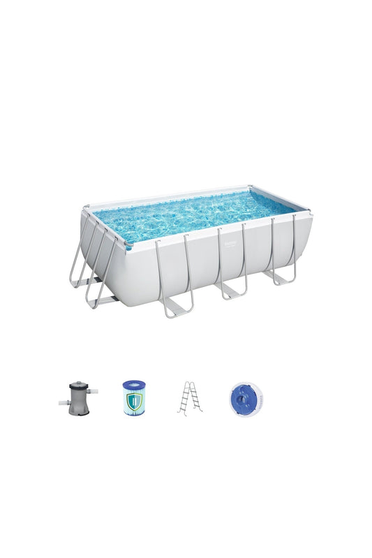 Bestway Pool set Rectangular 412 X 201 X 122 Cm