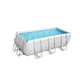 Bestway Pool set Rectangular 412 X 201 X 122 Cm