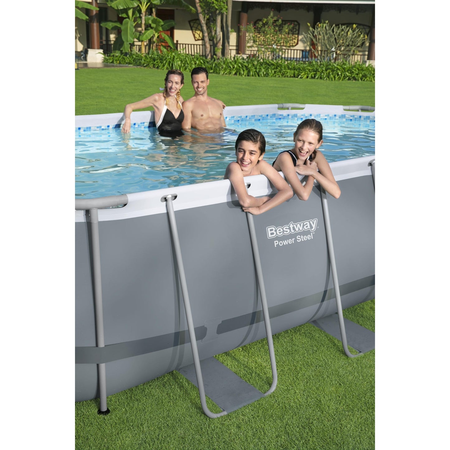 Bestway Pool Steel Power Oval 549X274X122