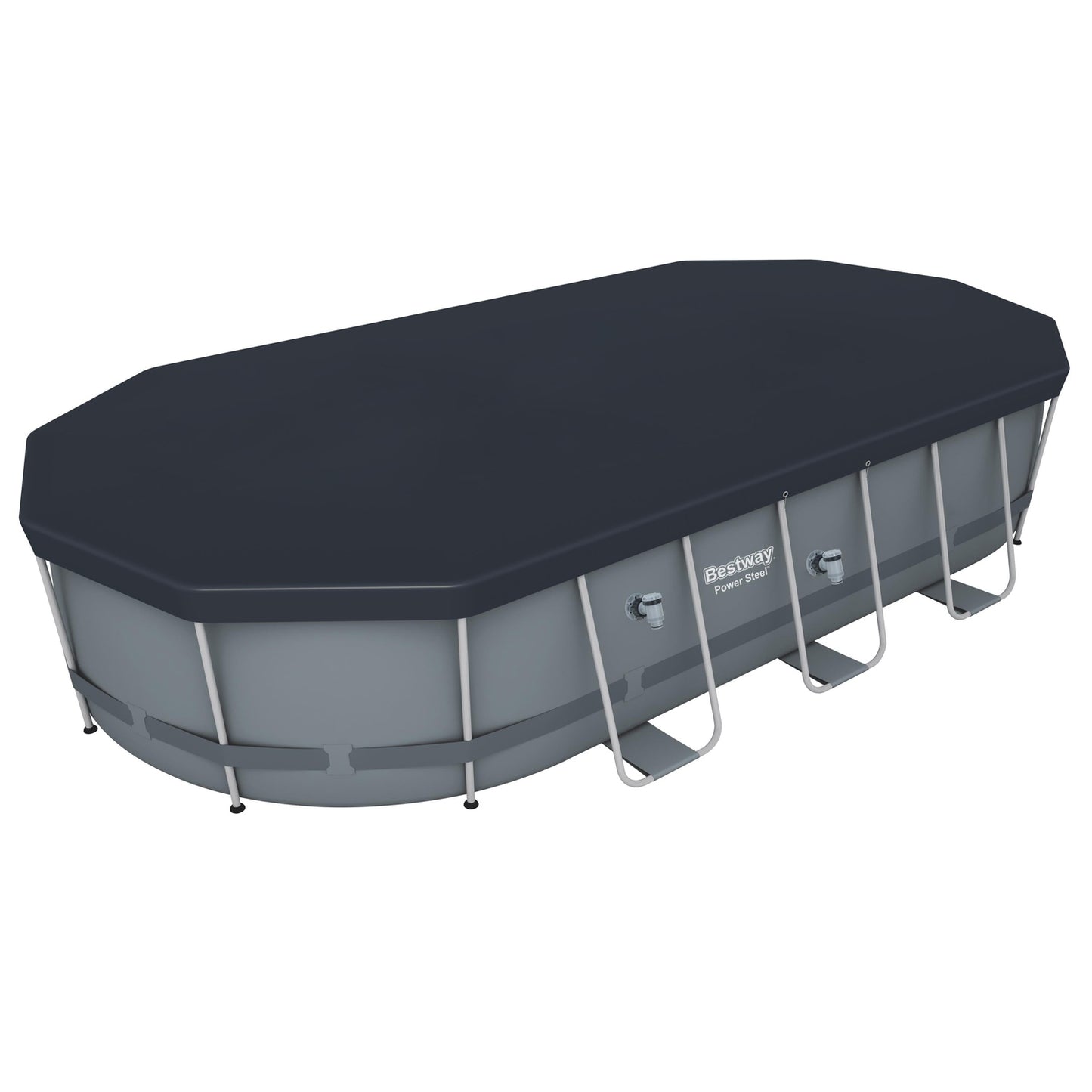 Bestway Pool Steel Power Oval 549X274X122