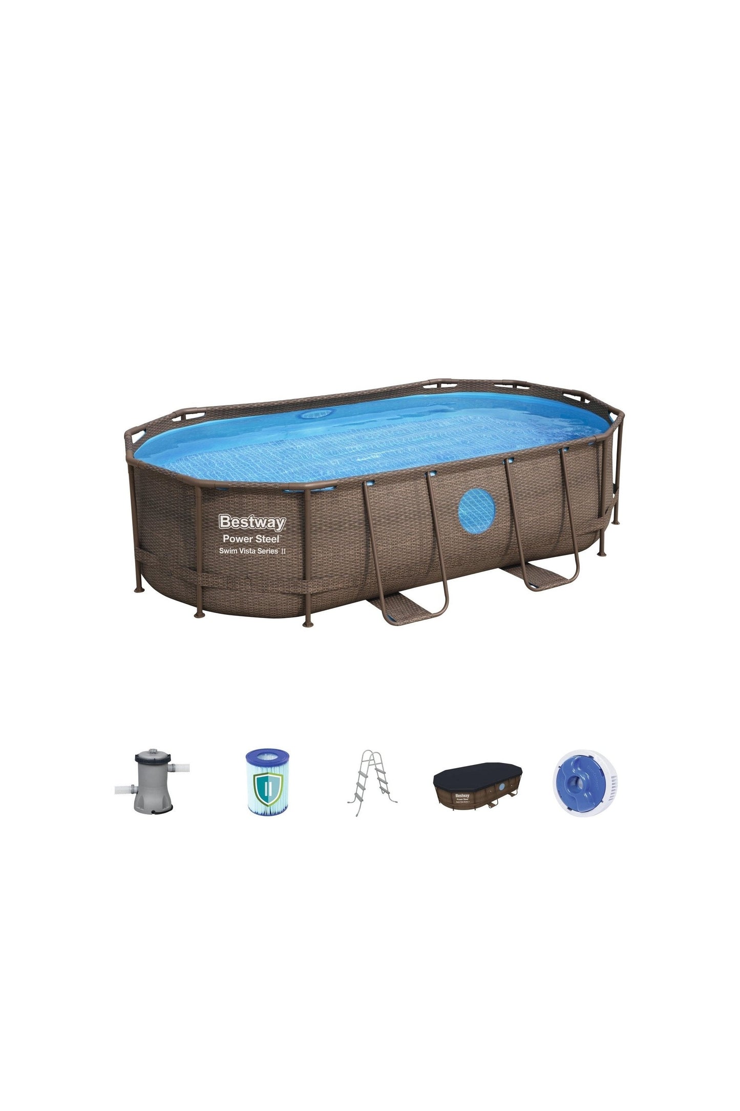 Bway Poolset Powerstee Vista 427X250X100