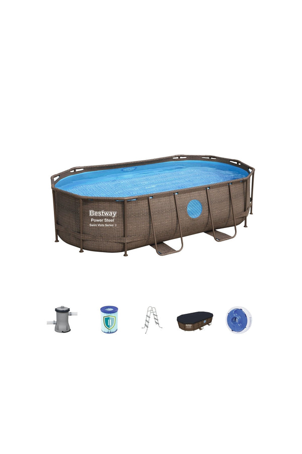 Bway Poolset Powerstee Vista 427X250X100