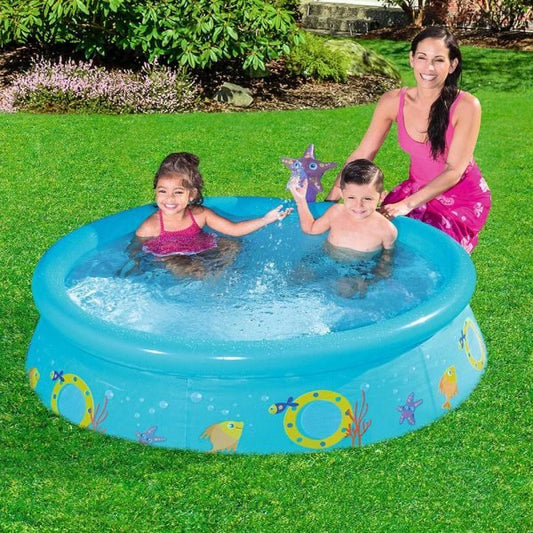 BESTWAY Fast Set Spray Pool 152X38 - Marah Kids