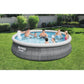 BESTWAY Pool Set Fast Set 457X107Cm - Marah Kids
