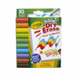Crayola 10 Ct Wedge Tip Dry - Erase Markers, Washable - Marah Kids