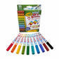 Crayola 10 Ct Wedge Tip Dry - Erase Markers, Washable - Marah Kids