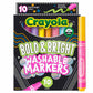 Crayola - Broad Line Marker | Bold & Bright - 10 count - Marah Kids