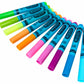 Crayola Neon Washable Markers, Broad Line, 10 Count