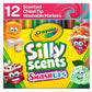 Crayola 12 Ct Silly Scents Smash Ups, Wedge Tip Scented Washable Markers - Marah Kids