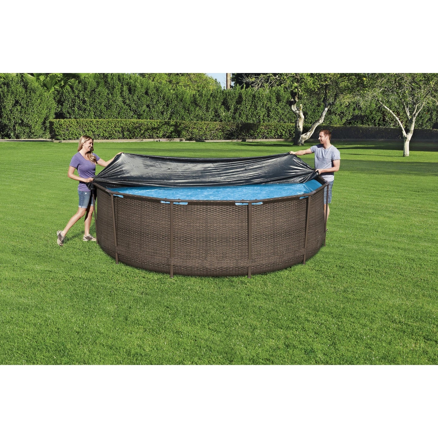 Bestway Pool Cover Steel 3.66M - Marah Kids