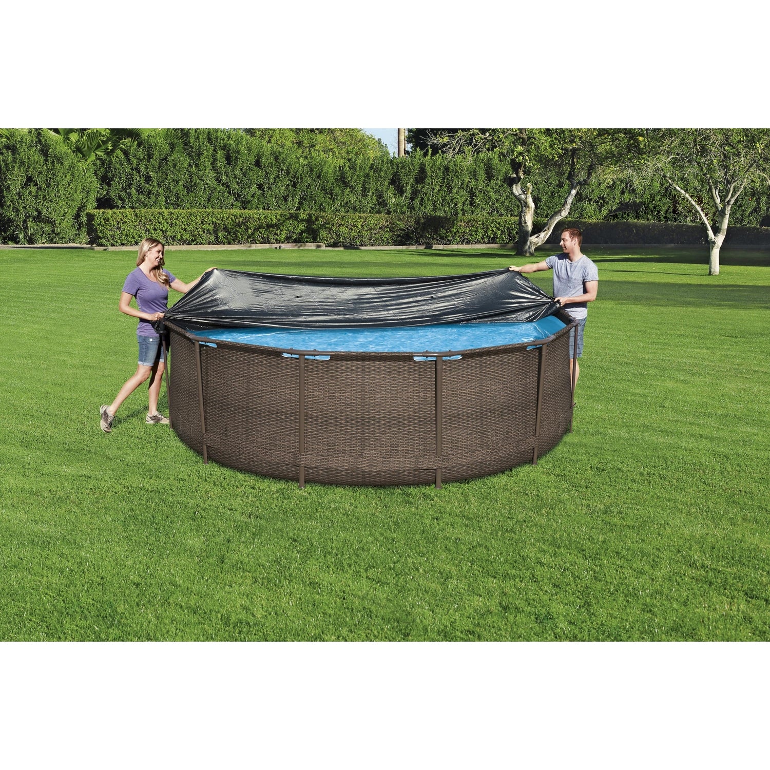 Bestway Pool Cover Steel 3.66M - Marah Kids