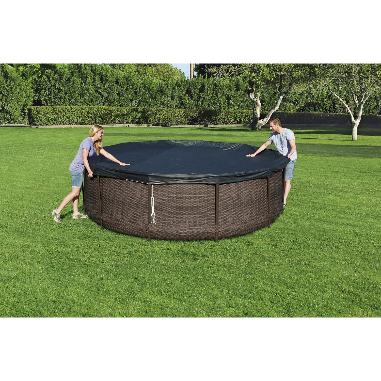 Bestway Pool Cover Steel 3.66M - Marah Kids