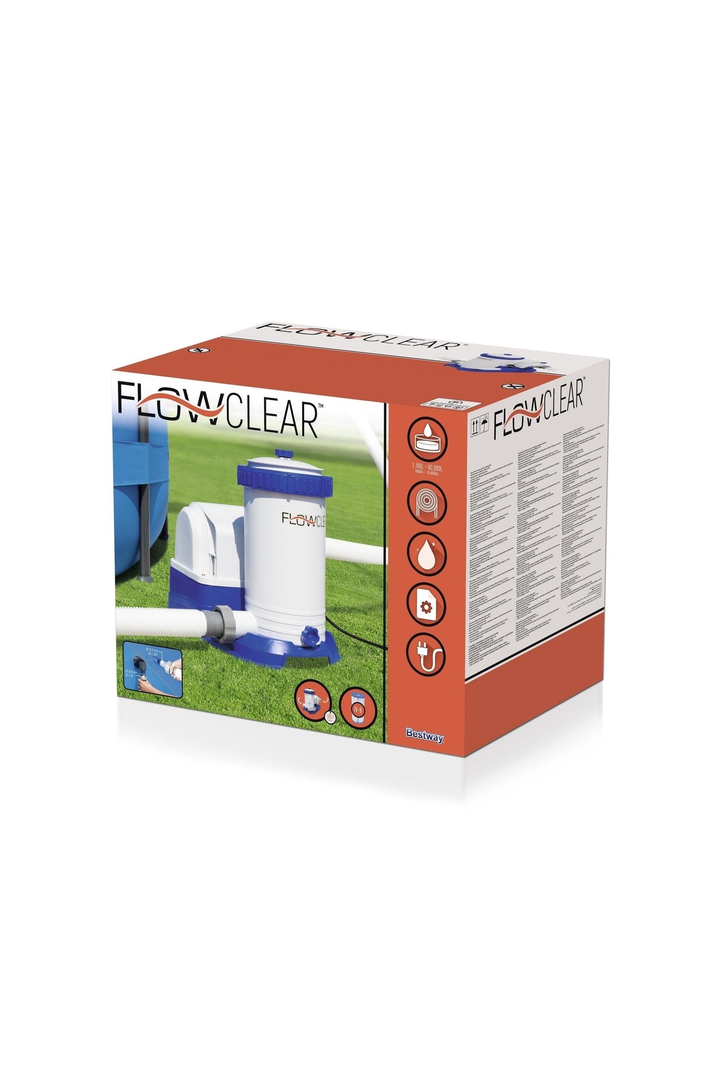 Bestway Filter Pump 2500Gal