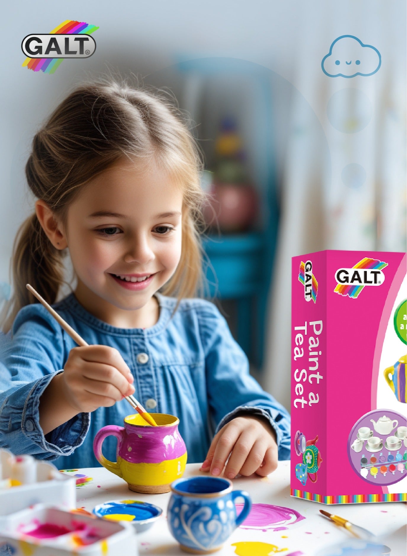 Paint A Tea Set - Marah Kids