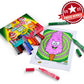 Crayola 12 Ct Silly Scents Smash Ups, Wedge Tip Scented Washable Markers - Marah Kids