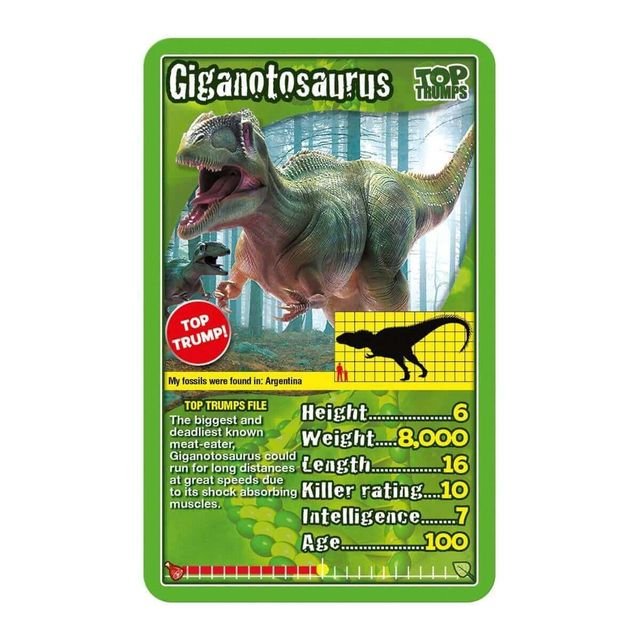 Toptrumps Dinosaurs 2021 - Marah Kids
