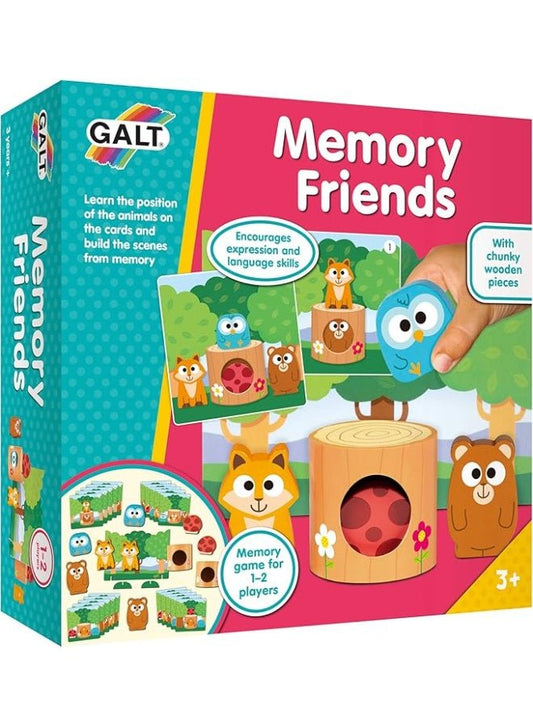 Memory Friends Wooden Memory Game - Marah Kids