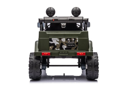 TOYOTA FJ CRUISER 12V RIDE - ON | 2 MOTORS | EVA WHEELS | MILITARY GREEN - Marah Kids
