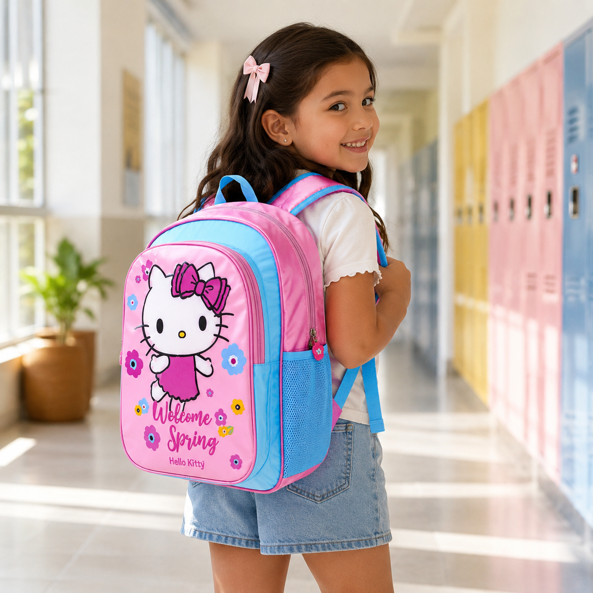 Sanrio Hello Kitty Welcom Spring 5In1 Backpack Set 16 - Marah Kids