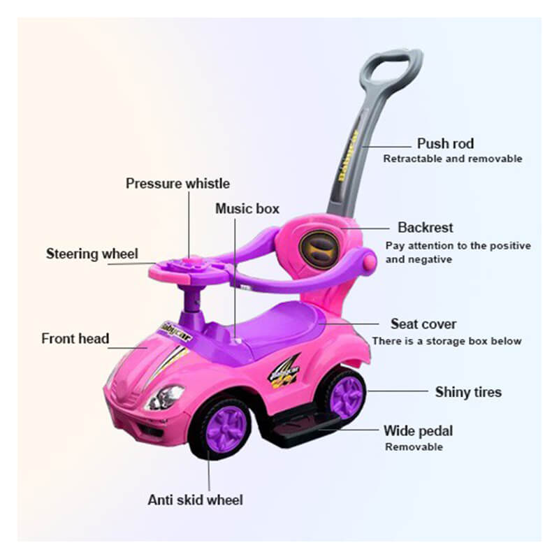 Buy Lovely Baby Push Ride-On Car LB 392 for Toddlers Online at Best ...