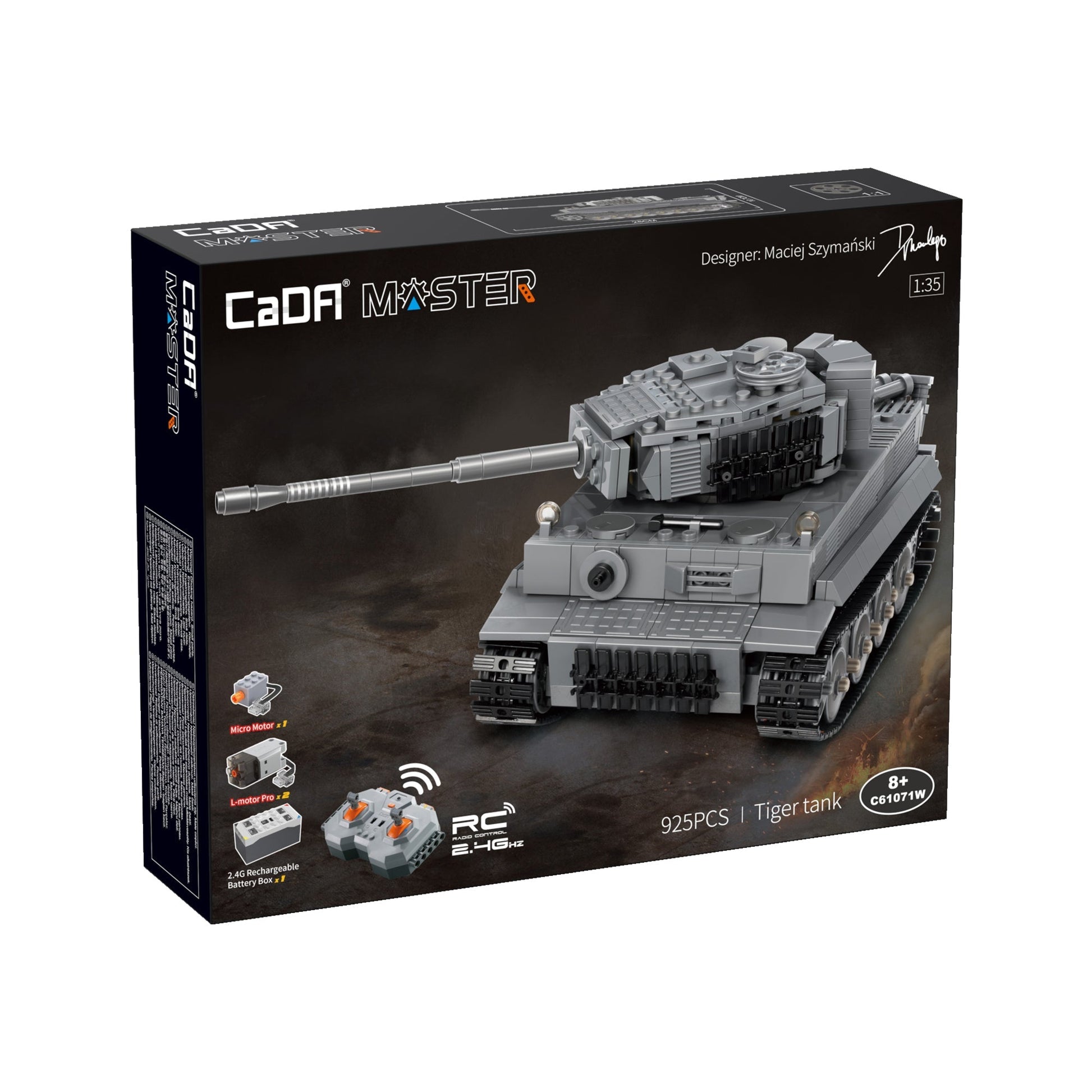 Cada Tiger Tank - Marah Kids