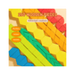Magnetic Wooden Geometry Blocks - 250 Pcs