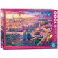 Eurographics Puzzle 1000 Paris Rooftop - Marah Kids
