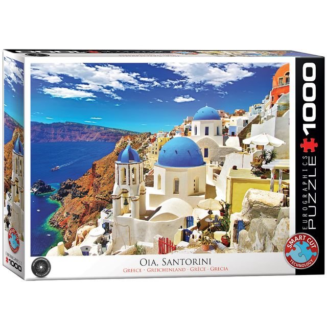 Eurographics Puzzle 1000 Oia Santorini Greece - Marah Kids