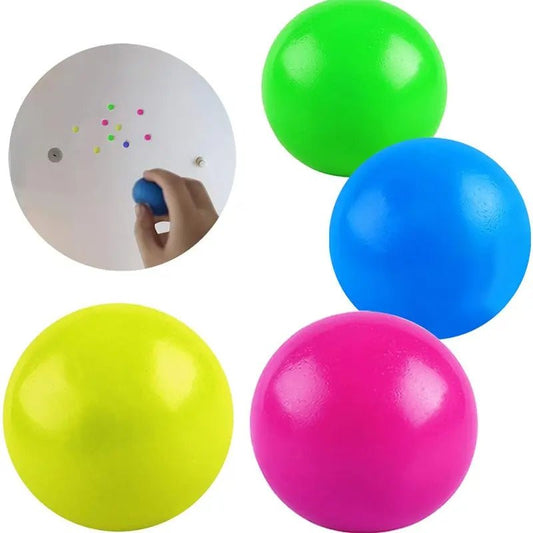Sticky Squishy Ball 16Pk - Marah Kids