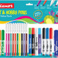 Luxor - Art and Hobby Pens | Trendy design Pen | Assorted Ink & Marker | Pack of 22 - Marah Kids