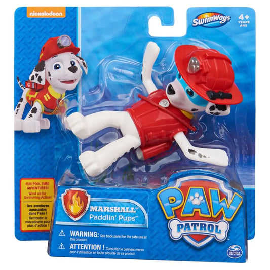 Spinm - Pawpatrol Paddlin Pups 4Asst