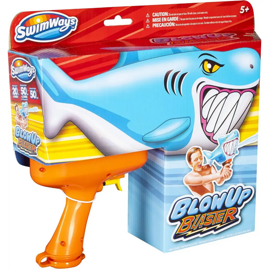 Spinm - Swimways Blow Up Blaster Shark