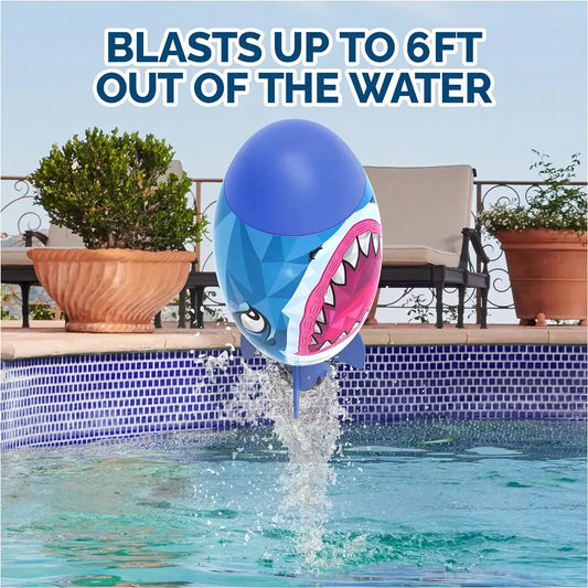 Spinm - Swimways Rocket Shark 8.5"