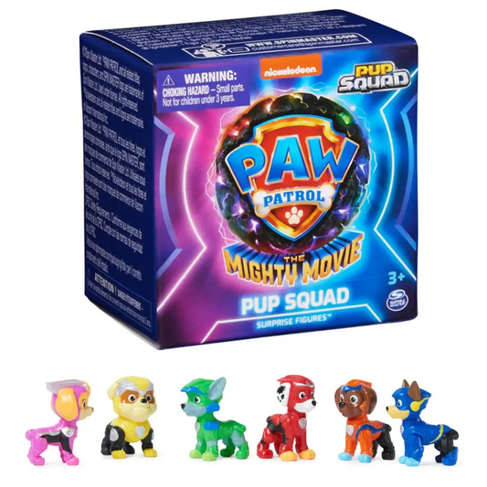 Spinm - Pawpatrol Movie Pup Squad Figs Asst