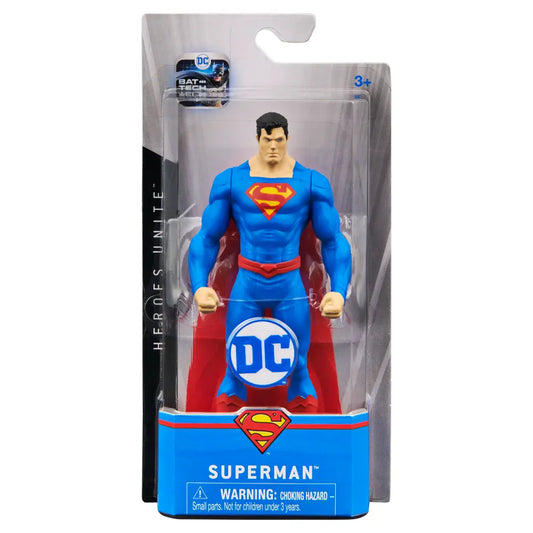 Spinm - Dc Comics Superman Figure Value 6"