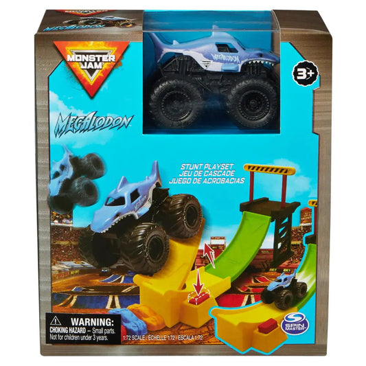Spinm - Monster Jam 1:72 Value T.Stunt P.Set Ass