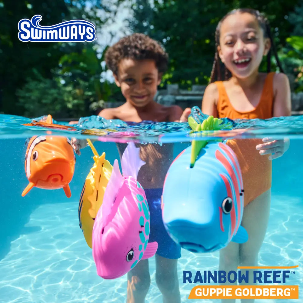 Spinm - Swimways Rainbow Reef Asst B/O