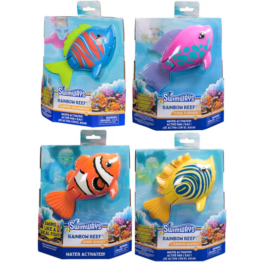 Spinm - Swimways Rainbow Reef Asst B/O