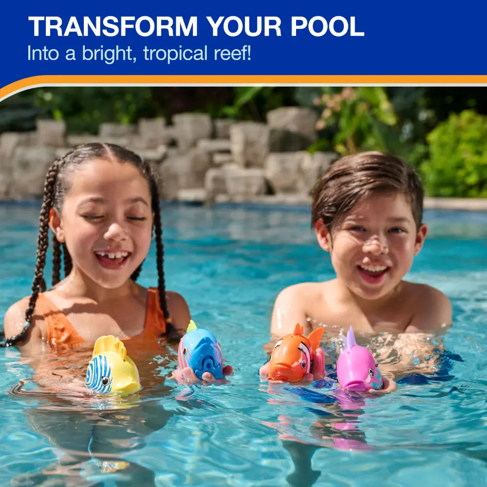 Spinm - Swimways Rainbow Reef Asst B/O