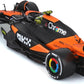 Bburago 1:24 Formula Model Kit (with helmet & plastic stand) -  McLaren Team MCL38