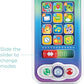 VTech Swipe & Discover Phone, Play Phone for Baby Girls & Boys, Interactive Toy with Lights and Sounds, Phone Toys for Babies, Learning Toy with Animals and Numbers, Ages 6 Months+, English Version - Marah Kids